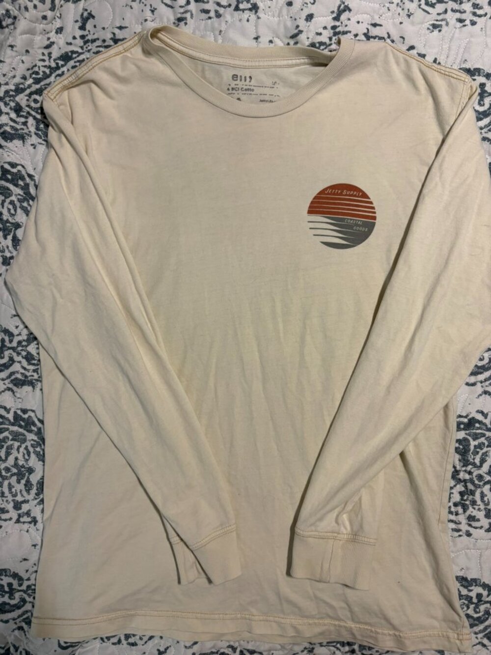 🌅 Jetty Supply Co. Coastal Goods Long Sleeve Tee 🌊